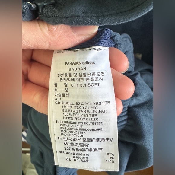 XS Adidas Blue Tang Jacket - Picture 2 of 4